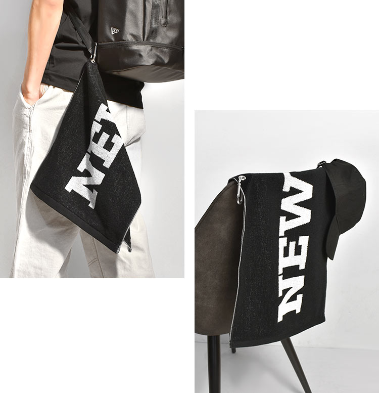 楽天市場】NEWERA GOLF タオル ボール拭き ニューエラ ゴルフ カラビナ