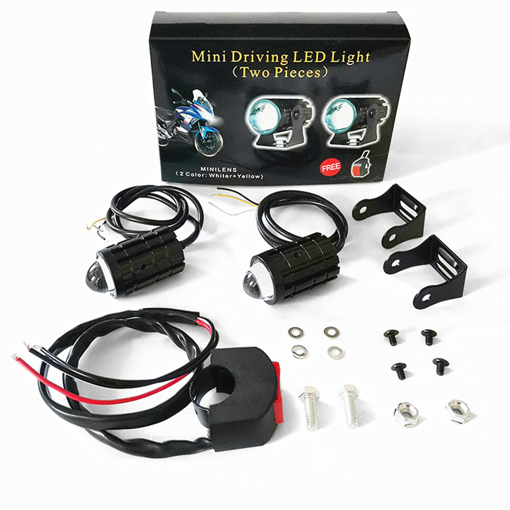 楽天市場】バイク用 ヘッドライト LEDプロジェクター レンズ 2色