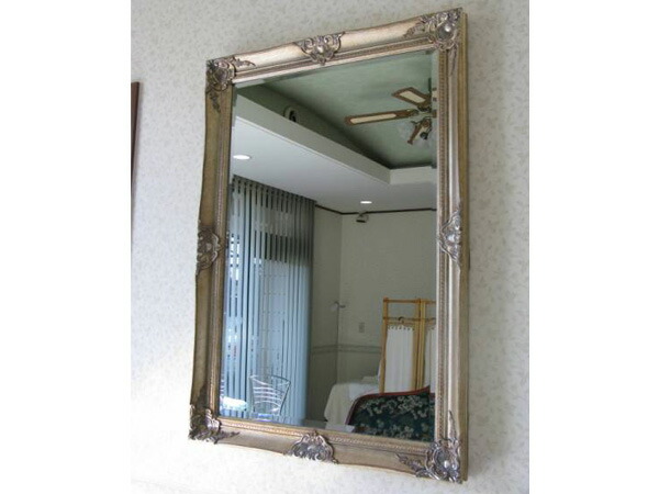 楽天市場】【期間限定pt3倍】 鏡 大 アンティーク ミラー 壁掛け鏡