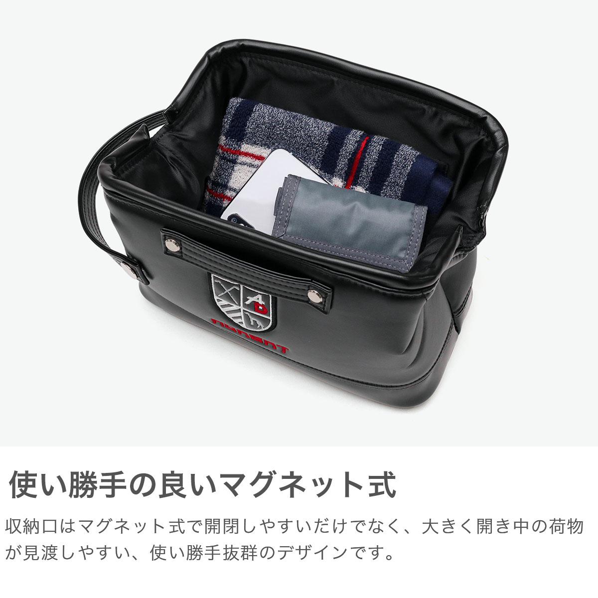 楽天市場】【最大44倍 3/10迄】 アダバット ポーチ ゴルフ メンズ