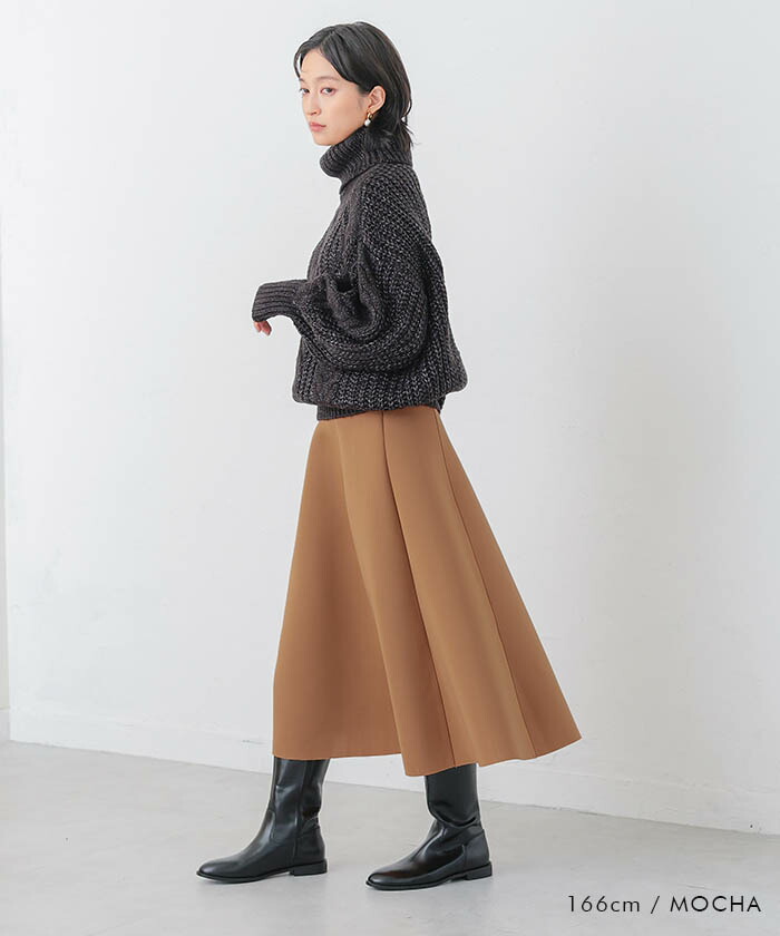 楽天市場】ダンボールニットスカート レディース 冬 ダンボールニット