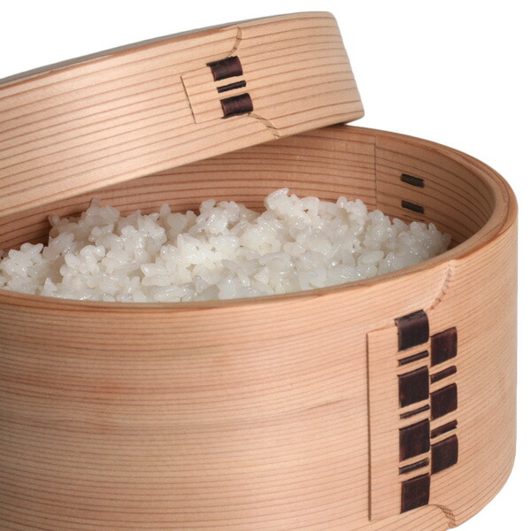 楽天市場】曲げわっぱ おひつ 3合 栗久 わっぱ弁当 お櫃 国産 日本製