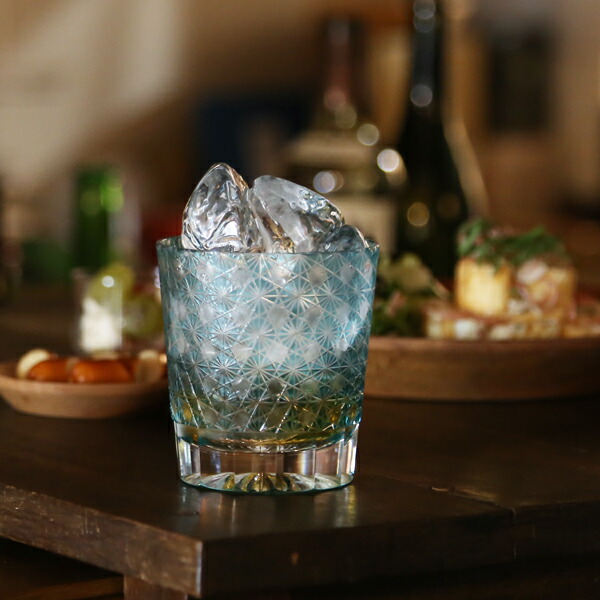 楽天市場】江戸切子 オールド 縁繋ぎ エメラルドグリーン 山田硝子