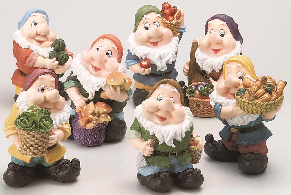 楽天市場】小人の置物L （7人セット） H7755 38cm 〜H2O 7人の小人