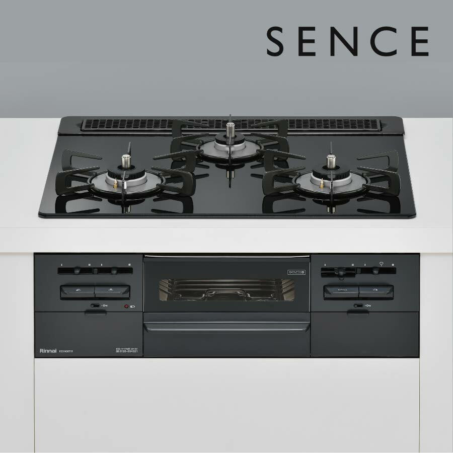 楽天市場】リンナイ ビルトインコンロ RS31W36T1RBW SENCE センス 60cm