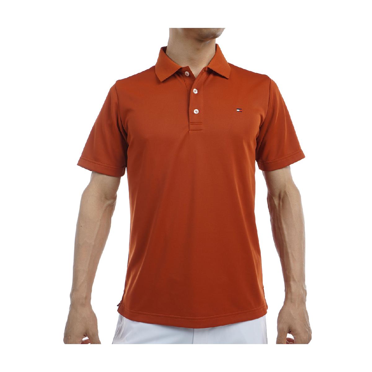 楽天市場】トミーヒルフィガー ポロシャツ（カラーレッド）の通販