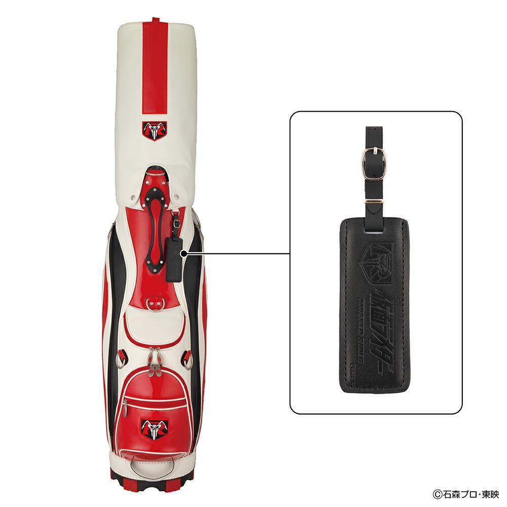 楽天市場】仮面ライダー キャディバッグ サイクロンモデルゴルフ
