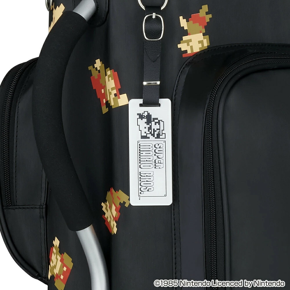 楽天市場】スーパーマリオ キャディバッグ ブラック(軽量タイプ