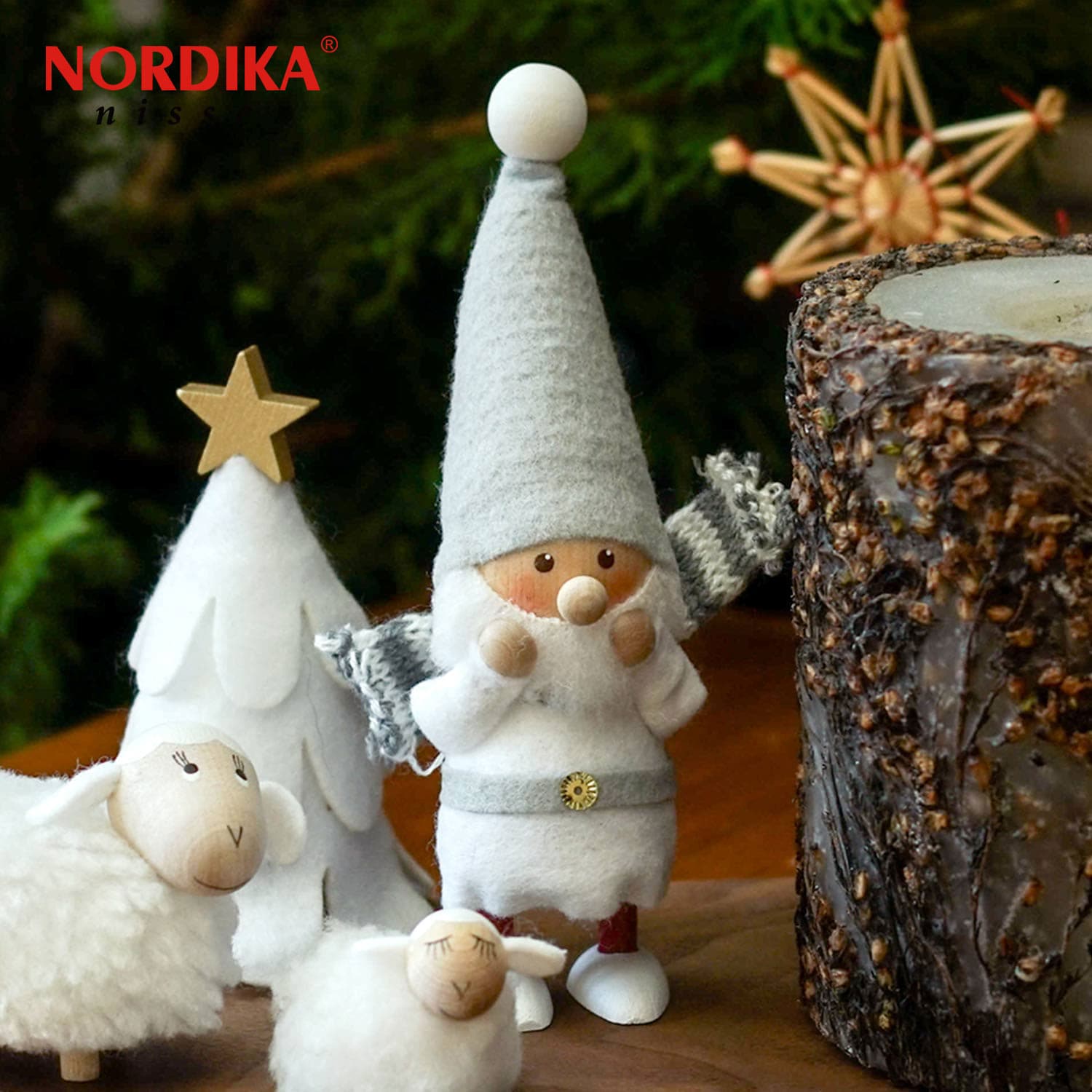 楽天市場】NORDIKA nisse ノルディカ ニッセ スカーフサンタ サンタ