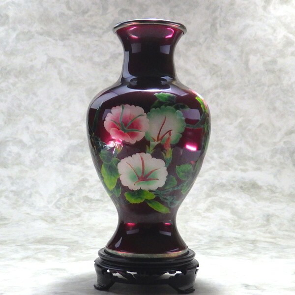 楽天市場】七宝焼き 中国 七宝焼 花瓶 風水 置物 風水火山 風水グッズ