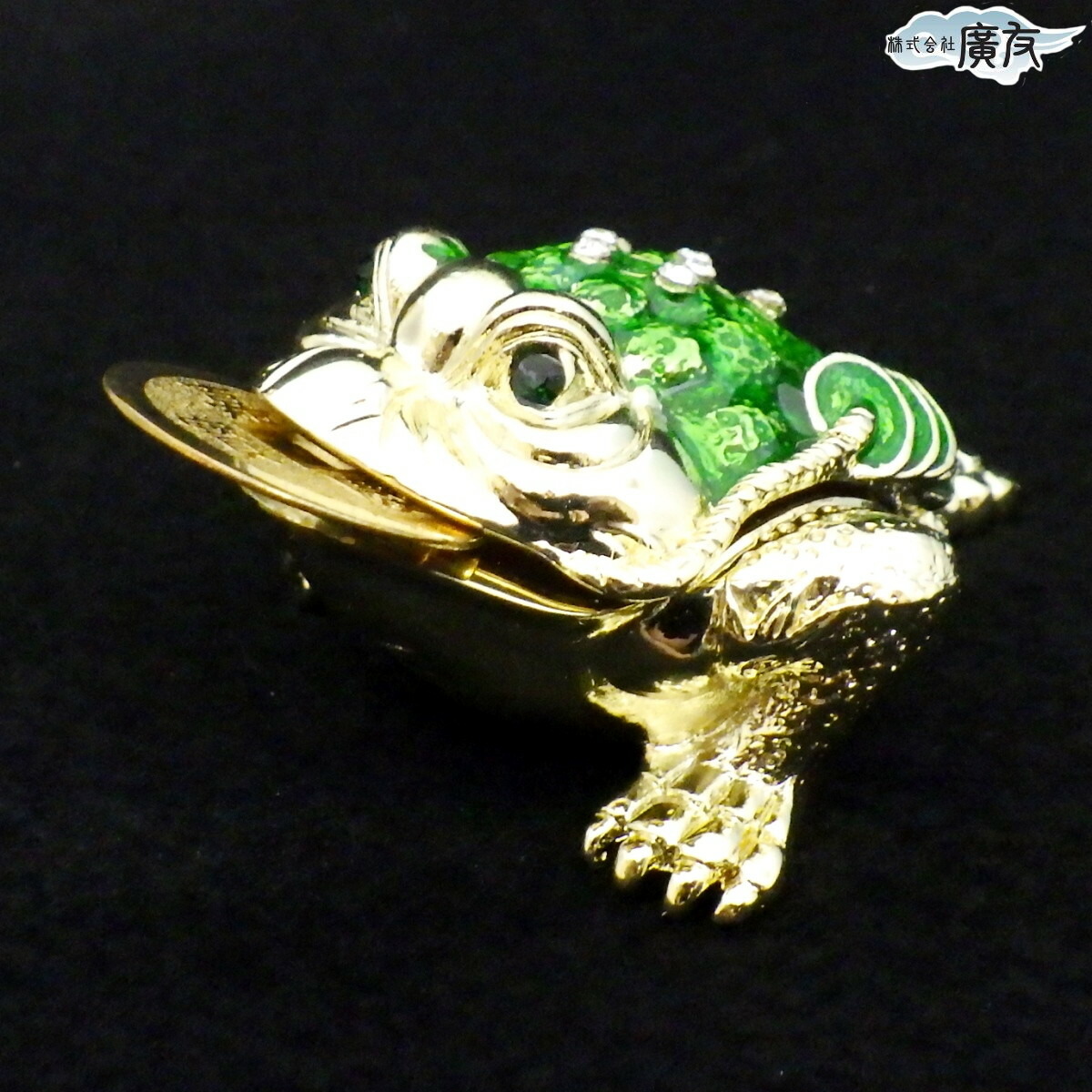 楽天市場】カエル 三本足 置物 キラキラ 風水 玄関 金 蛙 ライン