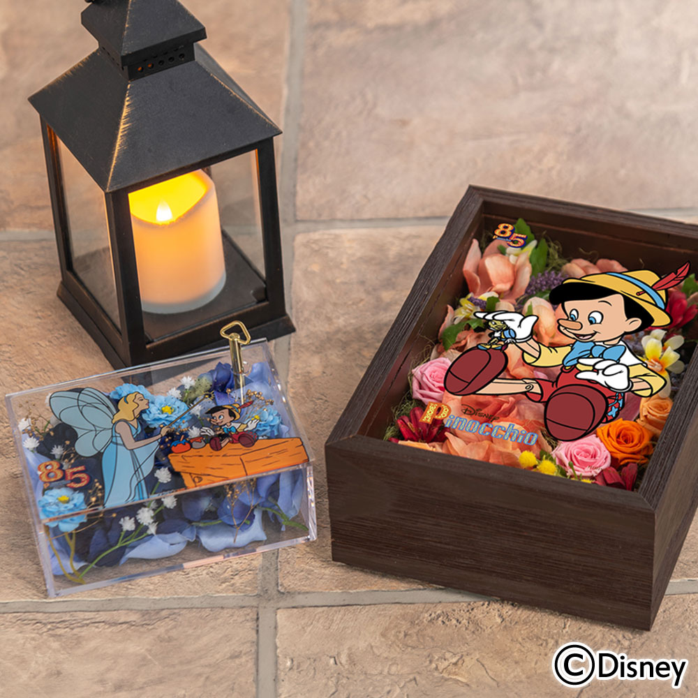 楽天市場】誕生日 花 ディズニー 『ピノキオ』85周年オルゴール
