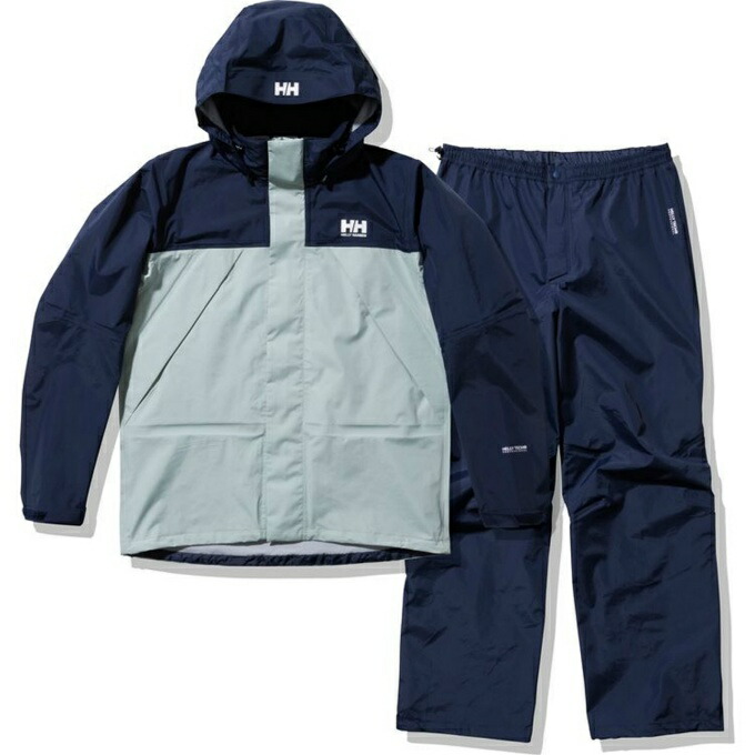 楽天市場】ヘリーハンセン HELLY HANSEN レインウェア上下セット