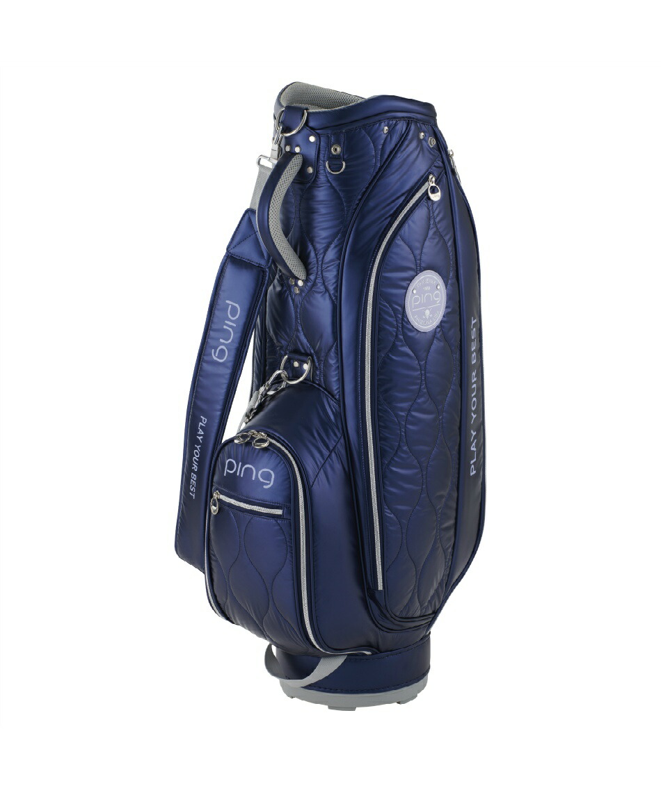 楽天市場】ping キャディバッグ（カラーブルー）（キャディバッグ