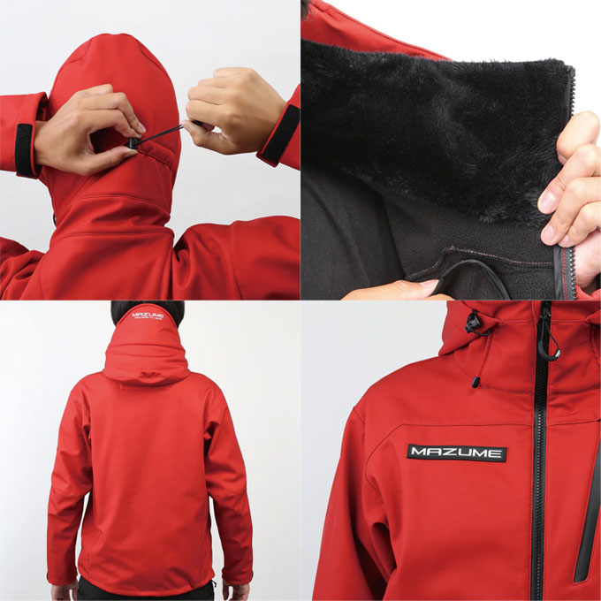 楽天市場】マズメ(MAZUME) 防寒ウェア ウインドカットジャケット MZFW