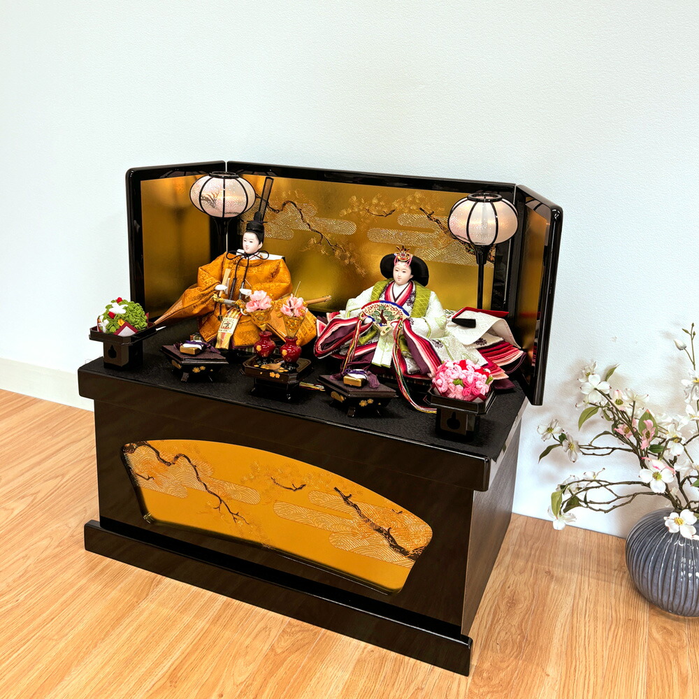 楽天市場】なでしこ雛 収納飾り 天皇 即位の礼おしゃれ 天皇陛下