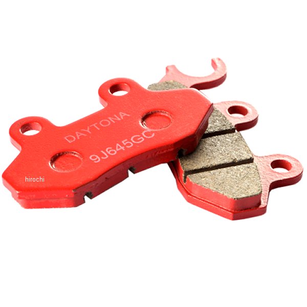楽天市場】【メーカー在庫あり】 デイトナ ブレーキパッド 赤パッド