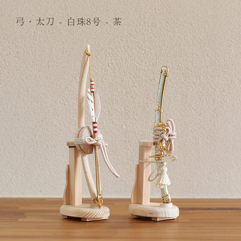 楽天市場】木目込み 五月人形 ☆ 新 - あらた - 檜屏風 コンパクト