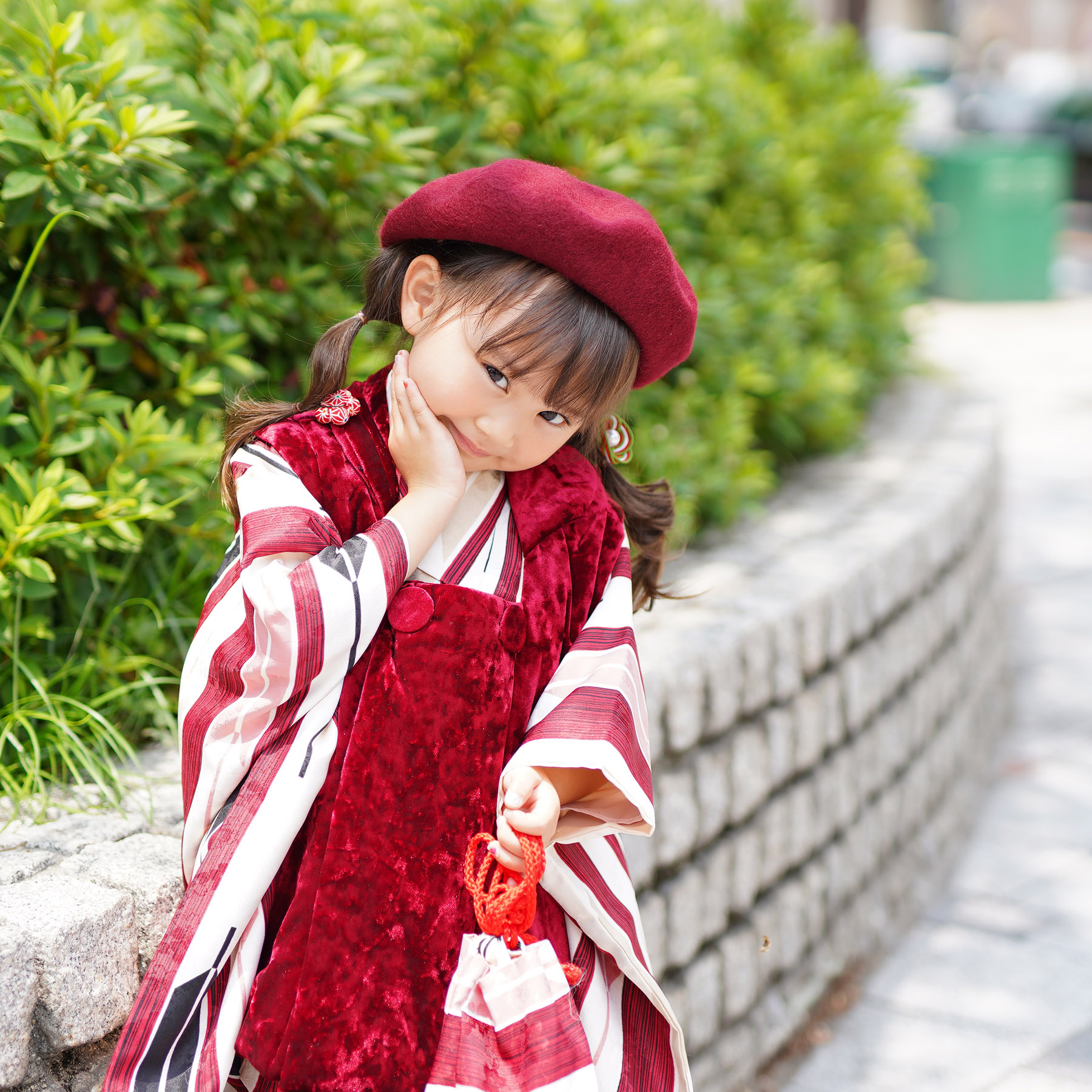 楽天市場】【レンタル】 七五三 3歳 着物 セット ひよこ商店 七五三