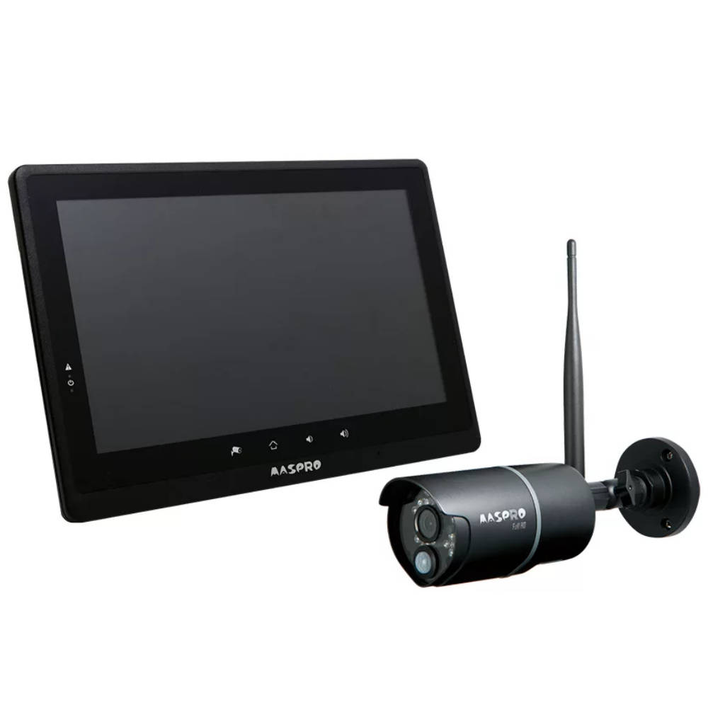 楽天市場】マスプロ電工 モニター＆ワイヤレスHDカメラセット （10.1