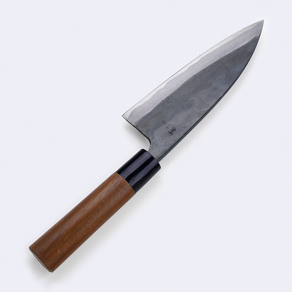 土佐打刃物 黒鳥鍛造工場 220mm 切付 クリーバー 包丁 青紙 アウトドア