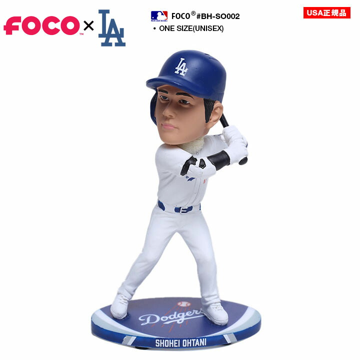 楽天市場】FOCO ドジャース 大谷翔平 バブルヘッド 人形 バッター MLB