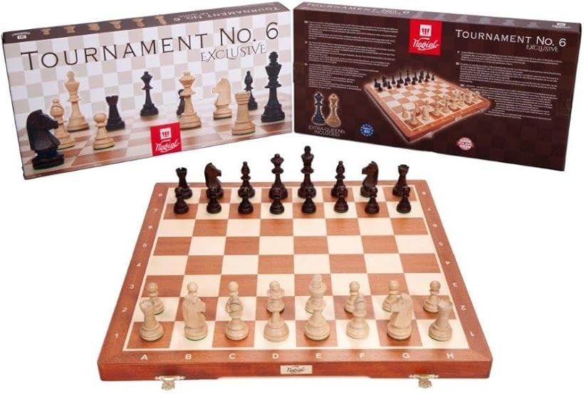楽天市場】Wegiel 木製 チェスセット Chess Board Set TOURNAMENT No.6