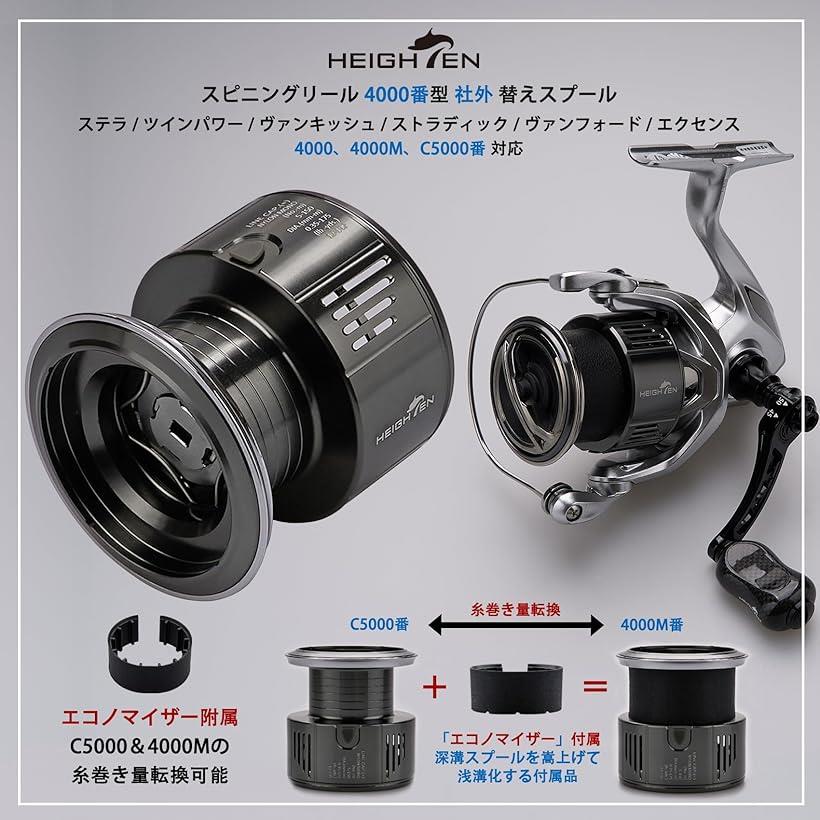 楽天市場】リール スプール 替えスプール 4000番から5000番対応 ステラ
