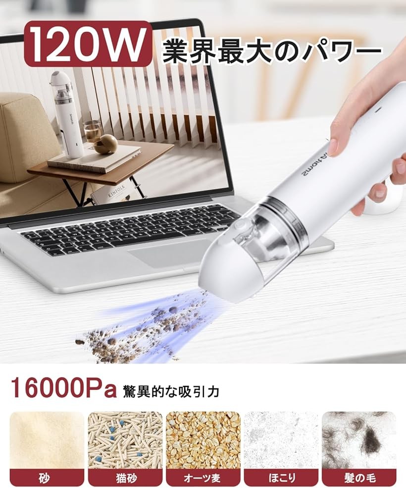 楽天市場】【楽天ランキング1位入賞】ハンディクリーナー 車用掃除機