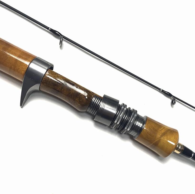 楽天市場】樟 クスノ木グリップ 5.6フィート 2ピース L ルアーロッド