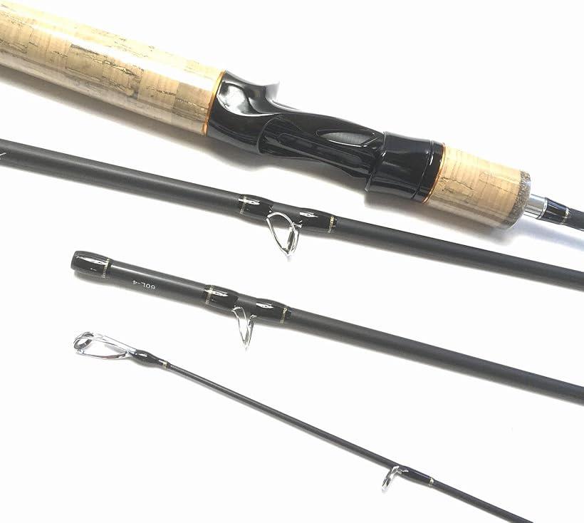 楽天市場】6フィート ベイトパックロッド 4ピース L ベイトフィネス