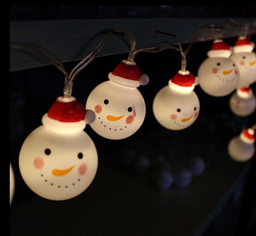 楽天市場】クリスマス 飾り LED ライト サンタ イルミネーション 電池
