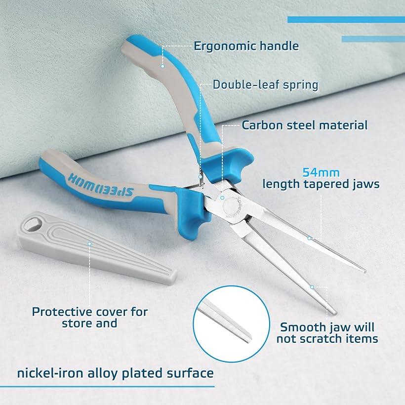 楽天市場】リードペンチ 極細 ギザなし ミニ 先細ラジオペンチ 工具