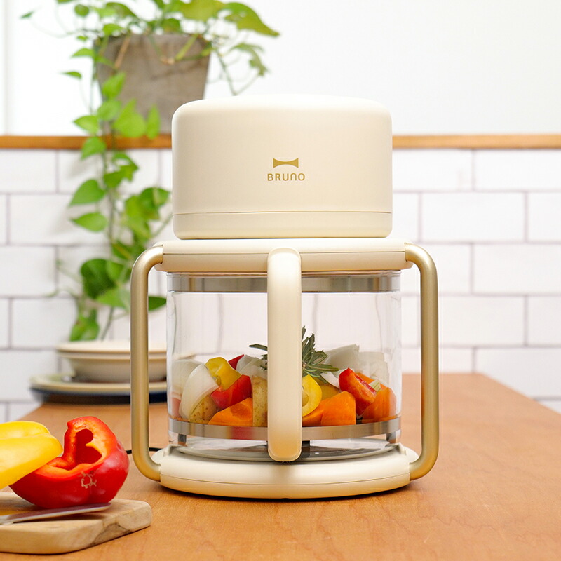 楽天市場】【限定色】【特典付】ノンフライヤー BRUNO ブルーノ ガラス