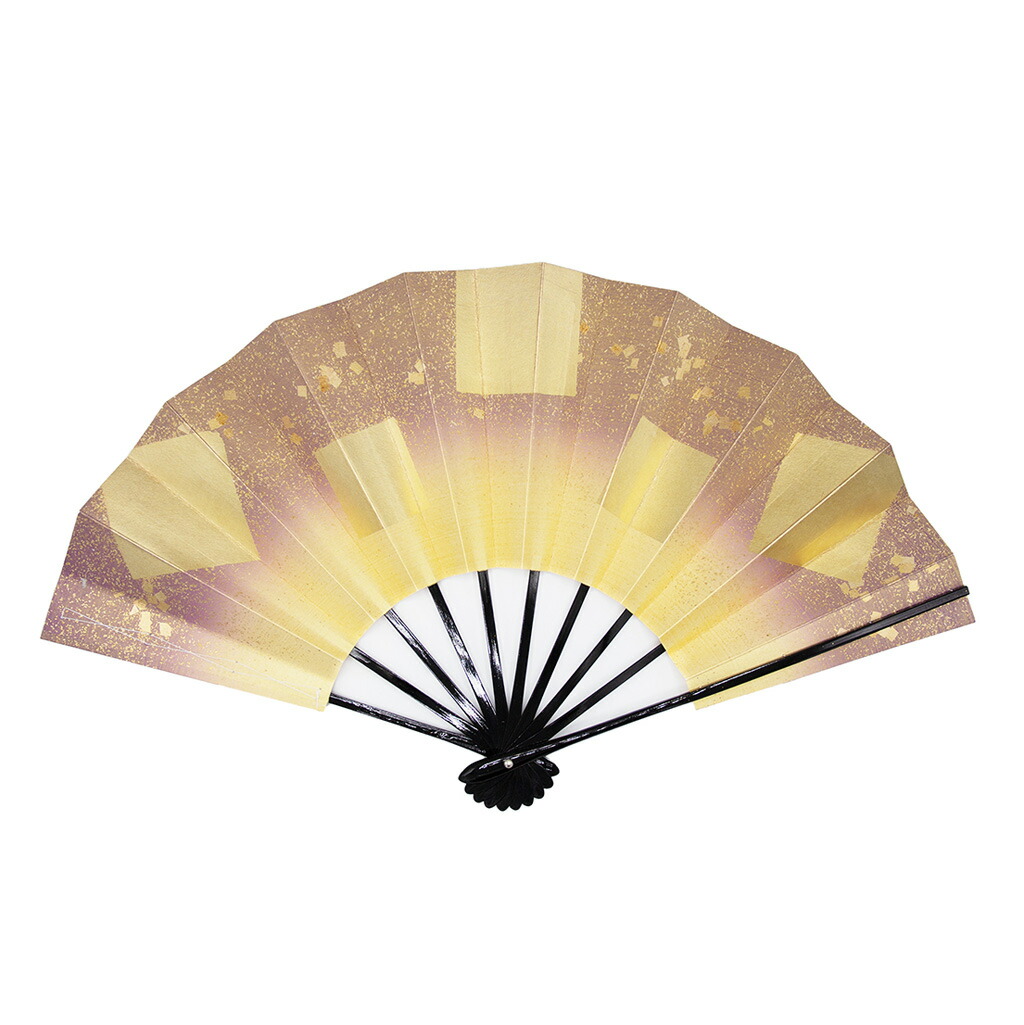 楽天市場】舞扇子 ＜紫光＞ 黒塗 9寸5分 紙箱セット 日本舞踊 新舞踊