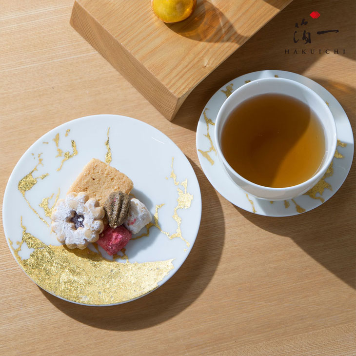 楽天市場】RS marble プレート〈2個〉｜金沢金箔の箔一（はくいち