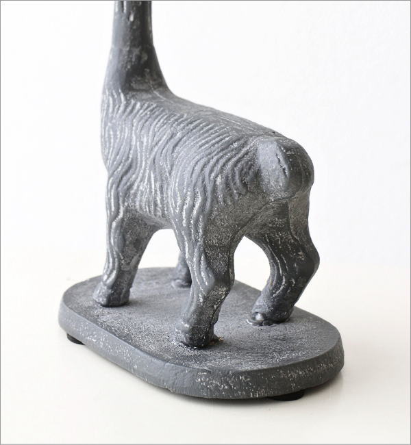 楽天市場】ドアストッパー ラマ かわいい アイアン 鉄鋳物 玄関 室内