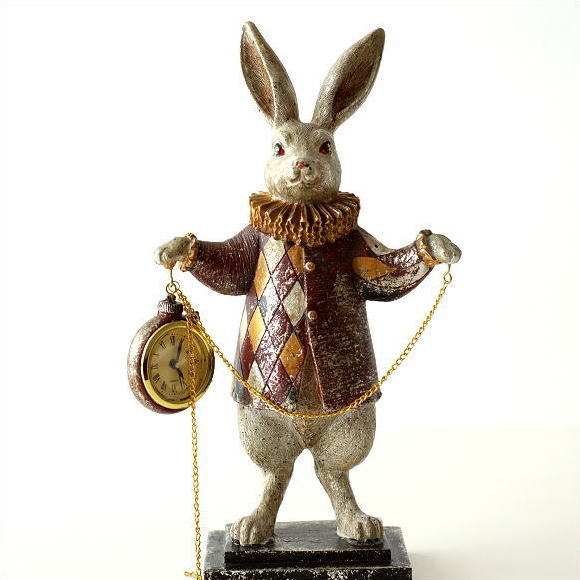 楽天市場】置き時計 置時計 おしゃれ アンティーク かわいい うさぎ