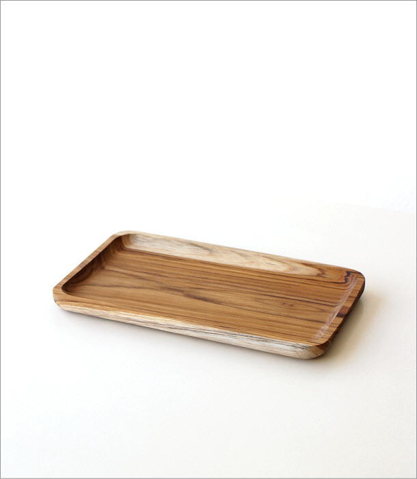 楽天市場】トレー トレイ 木製 おしゃれ お盆 チーク材 天然木