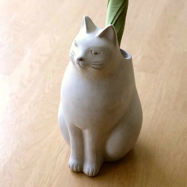 楽天市場】傘立て 猫 かわいい 可愛い ネコ ねこ 置物 オブジェ 玄関