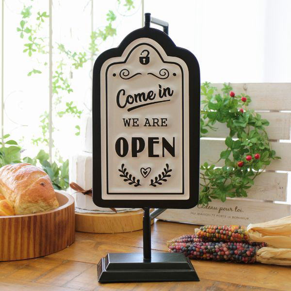 楽天市場】サインスタンド 看板 おしゃれ オープン クローズ サイン