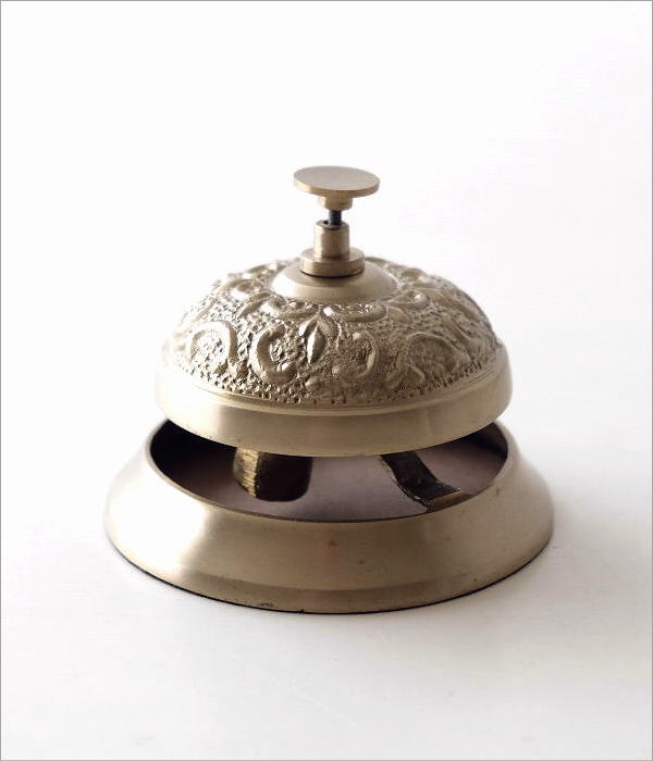 楽天市場】卓上ベル コールベル カウンターベル 呼び鈴 真鍮 呼び出し