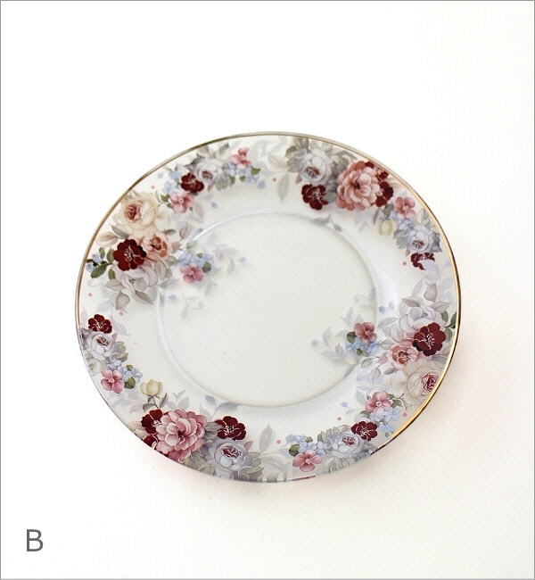 楽天市場】お皿 プレート おしゃれ ガラス 直径20cm かわいい 皿 花柄