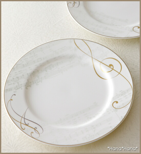 楽天市場】【SSクーポン配布中】ナルミ ミュージック ディナープレート