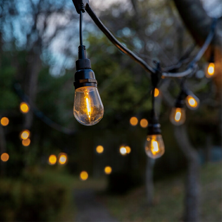 楽天市場】＼送料無料／あかりクラシック パーティーライト 10球【LGH