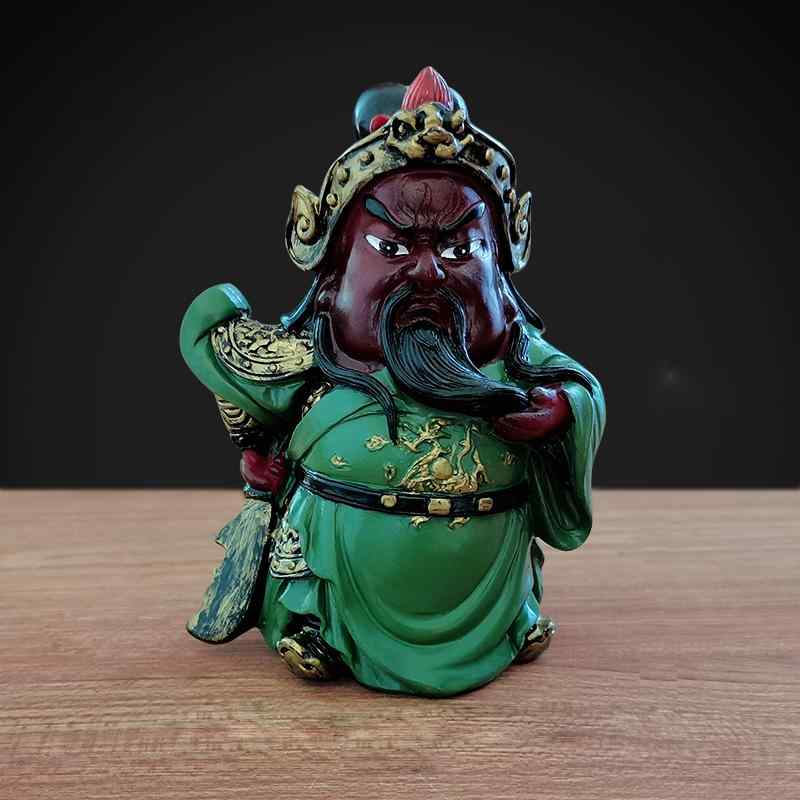 楽天市場】三国志 関公 張飛 劉備 フィギュア インテリア 置物 装飾品