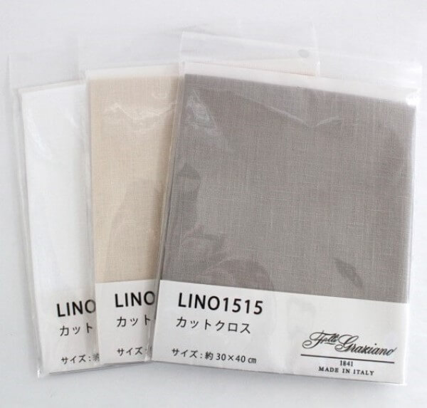 楽天市場】刺しゅう布 リネンクロス LINO1515 リーノ カットクロス