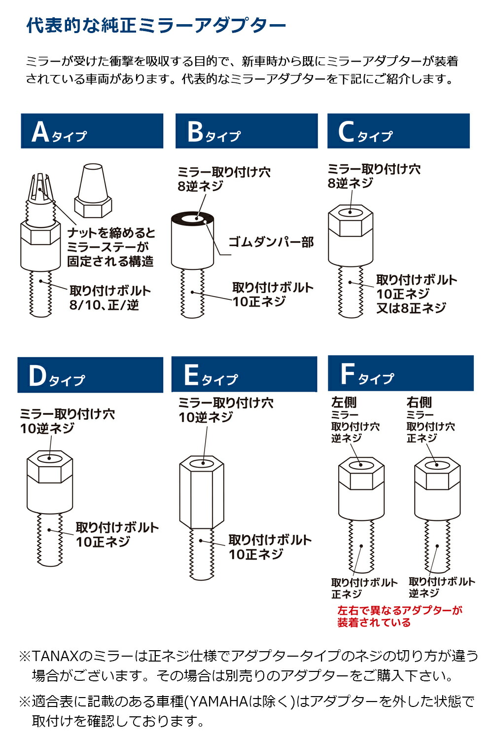 楽天市場】【 左右別型 片側1本 】 タナックス TANAX ナポレオン
