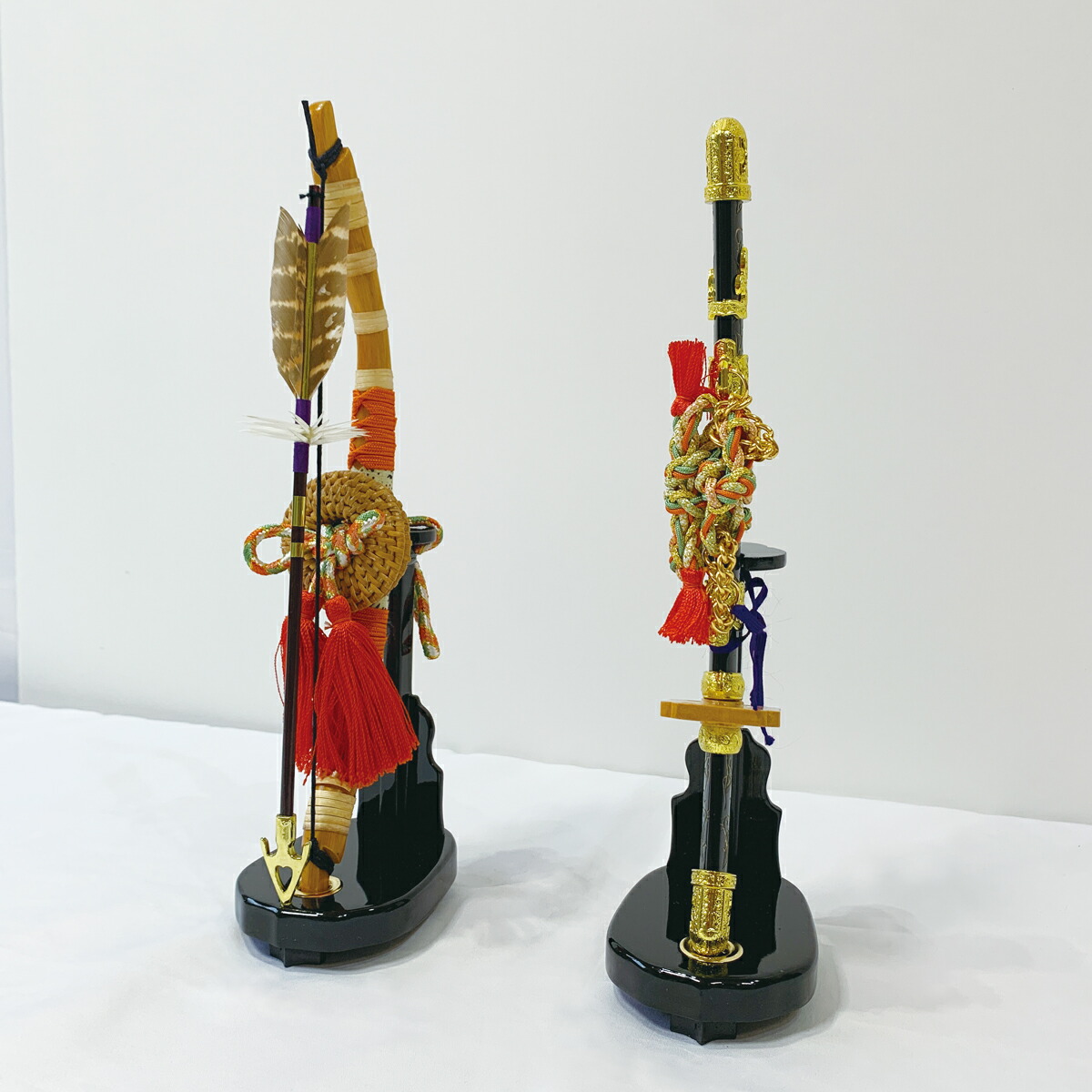 楽天市場】【在庫限り】五月人形 兜飾りのお道具【弓太刀セット 丹誠9