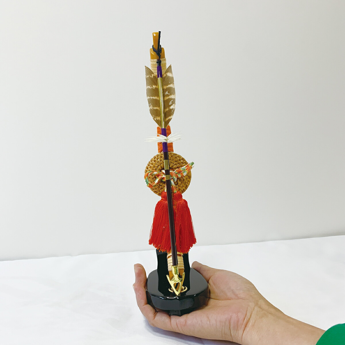 楽天市場】【在庫限り】五月人形 兜飾りのお道具【弓太刀セット 丹誠9